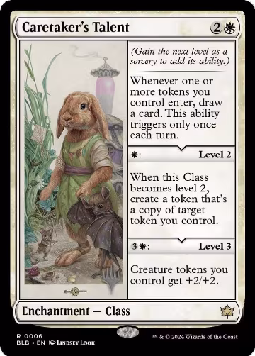 Caretaker's Talent (6), Promo Pack: Bloomburrow — Magic card price