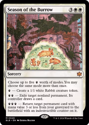 Season of the Burrow (29), Promo Pack: Bloomburrow — Magic card price