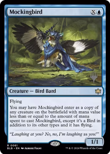 Mockingbird (61), Promo Pack: Bloomburrow — Magic card price