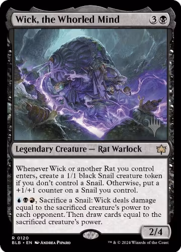Wick, the Whorled Mind (120), Promo Pack: Bloomburrow — Magic card price