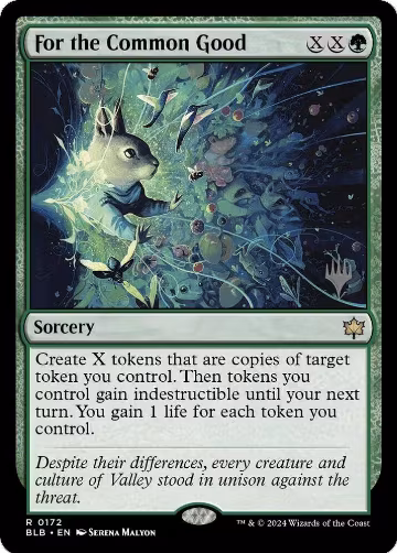 For the Common Good (172), Promo Pack: Bloomburrow — Magic card price