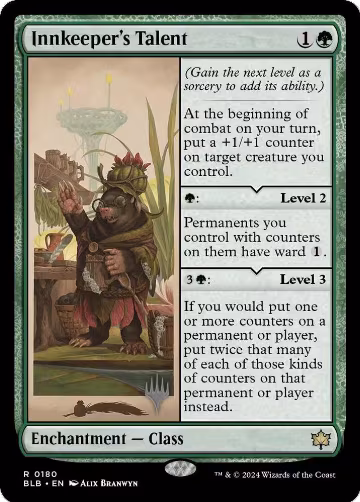 Innkeeper's Talent (180), Promo Pack: Bloomburrow — Magic card price