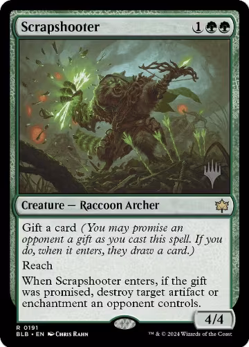Scrapshooter (191), Promo Pack: Bloomburrow — Magic card price