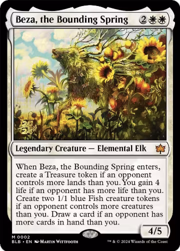 Beza, the Bounding Spring (2), Prerelease Cards — Magic card price