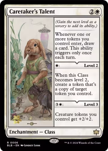 Caretaker's Talent (6), Prerelease Cards — Magic card price