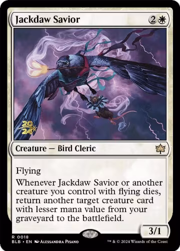 Jackdaw Savior (18), Prerelease Cards — Magic card price