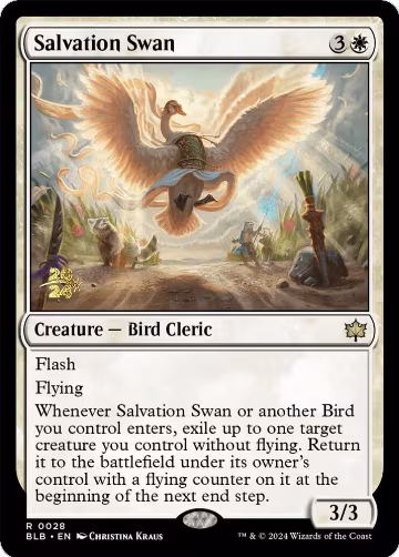 Salvation Swan (28), Prerelease Cards — Magic card price