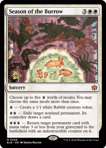 Season of the Burrow (29), Prerelease Cards — Magic card price