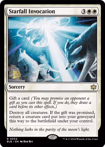 Starfall Invocation (34), Prerelease Cards — Magic card price