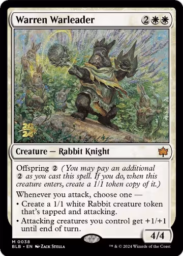 Warren Warleader (38), Prerelease Cards — Magic card price