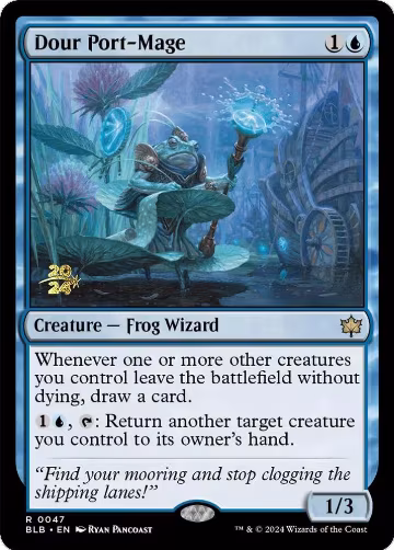 Dour Port-Mage (47), Prerelease Cards — Magic card price