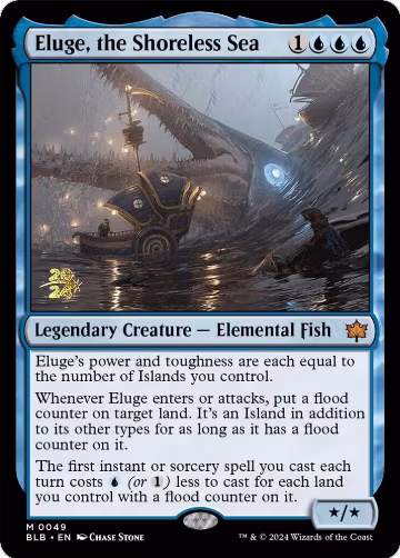 Eluge, the Shoreless Sea (49), Prerelease Cards — Magic card price