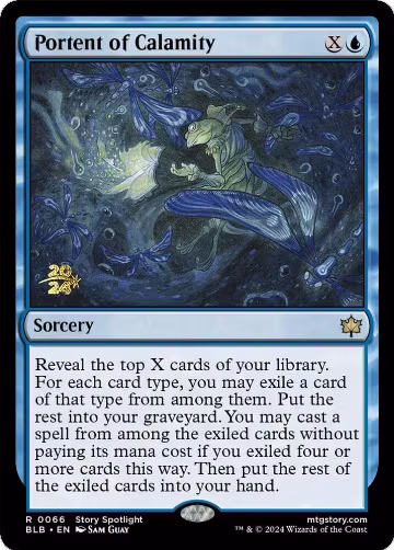Portent of Calamity (66), Prerelease Cards — Magic card price