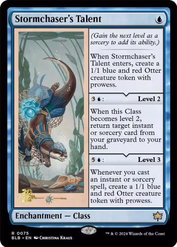 Stormchaser's Talent (75), Prerelease Cards — Magic card price