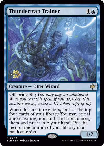 Thundertrap Trainer (78), Prerelease Cards — Magic card price