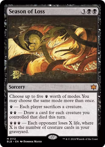 Season of Loss (112), Prerelease Cards — Magic card price