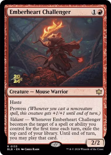Emberheart Challenger (133), Prerelease Cards — Magic card price