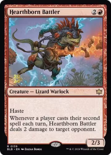 Hearthborn Battler (139), Prerelease Cards — Magic card price