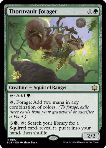 Thornvault Forager (197), Prerelease Cards — Magic card price