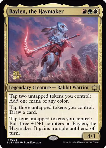 Baylen, the Haymaker (205), Prerelease Cards — Magic card price