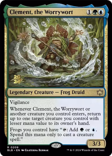 Clement, the Worrywort (209), Prerelease Cards — Magic card price