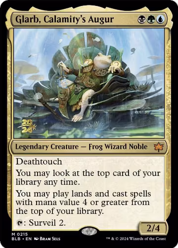 Glarb, Calamity's Augur (215), Prerelease Cards — Magic card price