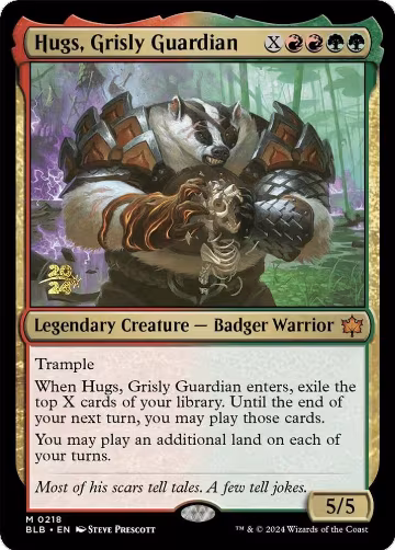 Hugs, Grisly Guardian (218), Prerelease Cards — Magic card price