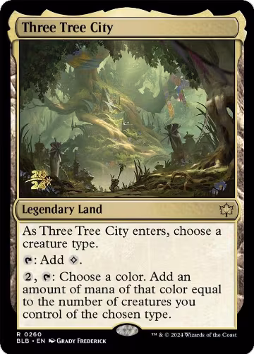 Three Tree City (260), Prerelease Cards — Magic card price