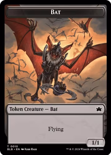 Bat Token (10), Bloomburrow — Magic card price