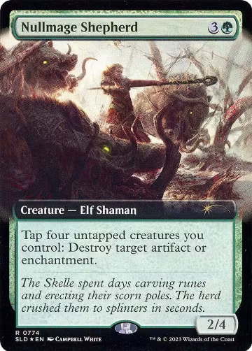 Nullmage Shepherd (Extended Art) (774), Secret Lair Drop Series — Magic card price