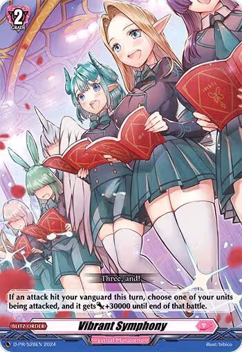 Vibrant Symphony (D-PR/528EN), D Promo Cards — Vanguard card price
