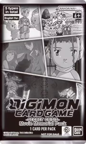 Secret Crisis: Movie Memorial Pack, Secret Crisis — Digimon sealed product price