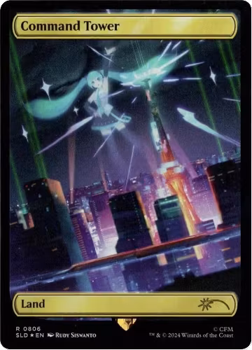 Command Tower (0806) (Rainbow Foil) (806), Secret Lair Drop Series — Magic card price