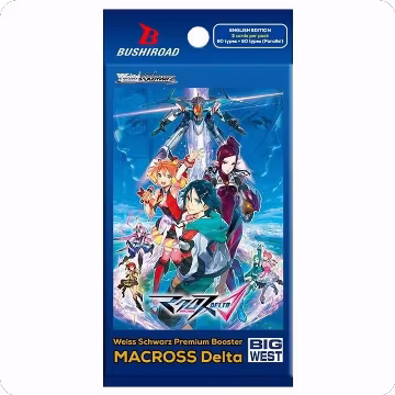 MACROSS Delta Premium Booster Pack, MACROSS Delta Premium Booster — Weiß Schwarz sealed product price