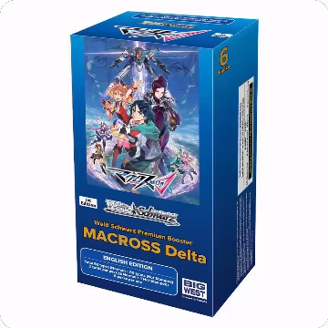 MACROSS Delta Premium Booster Box, MACROSS Delta Premium Booster — Weiß Schwarz sealed product price