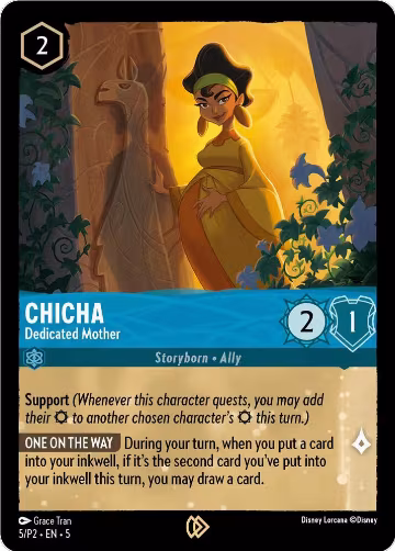 Chicha - Dedicated Mother (5), Disney Lorcana Promo Cards — Lorcana card price