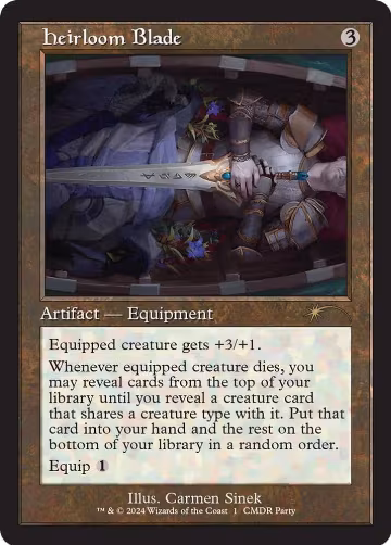 Heirloom Blade (Retro Frame) (1), WPN & Gateway Promos — Magic card price