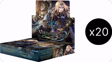 Verdant Steel Booster Box Case, Verdant Steel — Shadowverse sealed product price