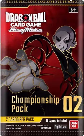 Championship Pack 02, Tournament and Championship Promos — DB Fusion sealed product price