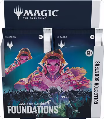 Magic: The Gathering Foundations - Collector Booster Display, Foundations — Magic sealed product price