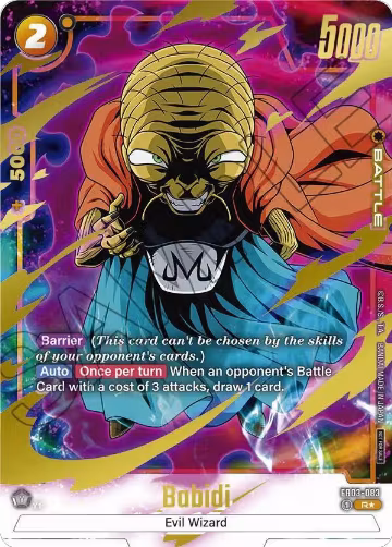 Babidi - FB03-083 (Championship Pack 02) (Gold) (FB03-083), Tournament and Championship Promos — DB Fusion card price