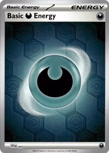 Basic Darkness Energy (Reverse Holofoil) (7), Shrouded Fable — Pokémon card price