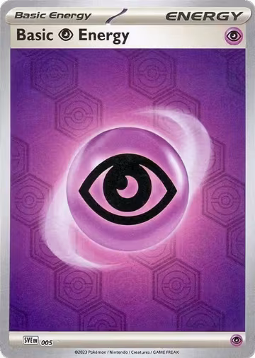 Basic Psychic Energy (5), Shrouded Fable — Pokémon card price