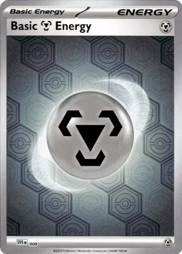 Basic Metal Energy (Reverse Holofoil) (8), Shrouded Fable — Pokémon card price