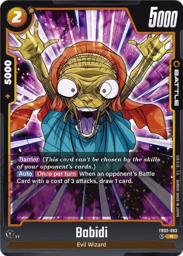 Babidi - FB03-083 (FB03-083), Raging Roar — DB Fusion card price