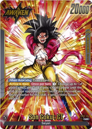 Son Goku : GT - FB03-104 (Alternate Art) (FB03-104) — card price