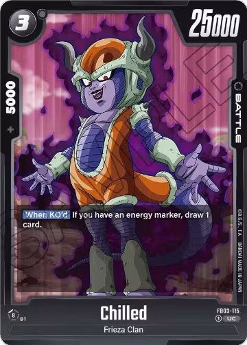 Chilled (FB03-115), Raging Roar — DB Fusion card price
