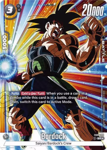 Bardock (Alternate Art) (FB03-121), Raging Roar — DB Fusion card price