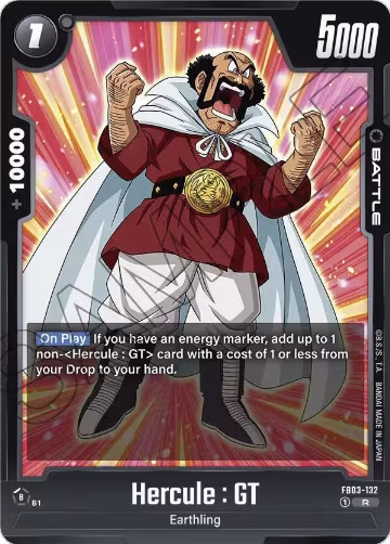 Hercule : GT (FB03-132), Raging Roar — DB Fusion card price