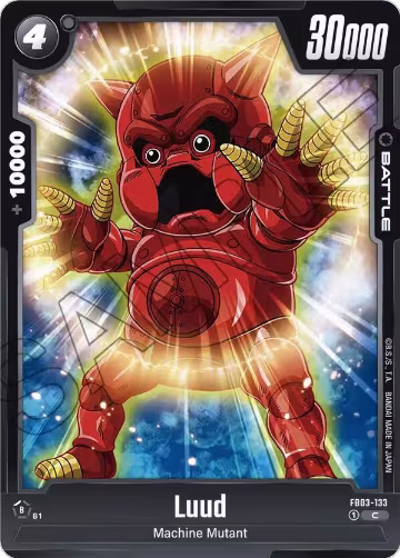 Luud (FB03-133), Raging Roar — DB Fusion card price